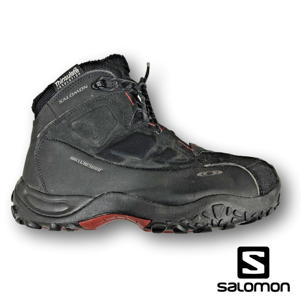 Salomon Avo W+ Thinsulate™ Waterproof Womans Winter Boots Size 7 Lace Up